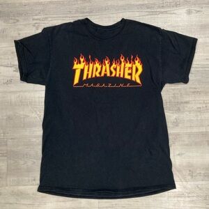 Black Thrasher T-shirt - Size Small